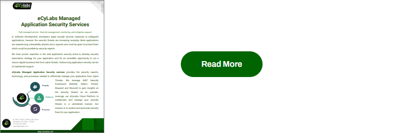 eCyLabs: Application Security Posture Management